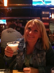 Birthday cake martini for the soon-to-be birthday girl