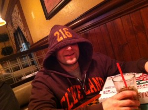 Shane realizes this may be the best way for him to be photographed without pirate eye