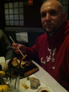 Chopstick master Shane