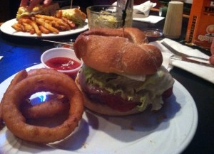 It really did come with more than two onion rings. Gotta learn to be quicker with Shane's plate.