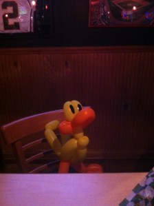 I still don't know where Ted found this thing. 