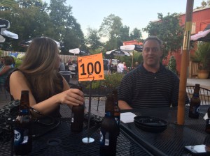 Trying to discreetly photograph the other side of the patio