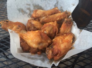 Spicy garlic parmesean, minus the parmesean