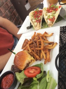 Ted's side of the table