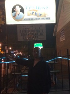 We so should've made him wear a hat like Don's in order to be in this picture.