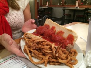 I should've donated some cheese to Amanda's sandwich