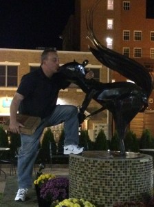 Ted, honey, squirrels don't like that. 