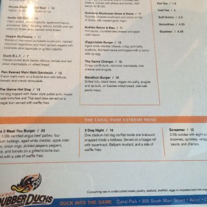 Extreme Menu. Alternate title: Cheating Death With Every Bite.