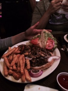 Crinkle cut fries = awesome