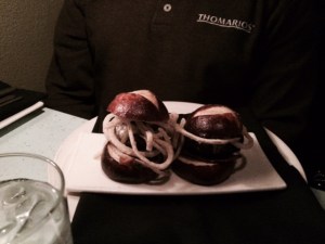 Ted's mini-meal appetizer