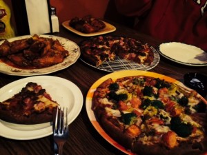 The boy's side of the table