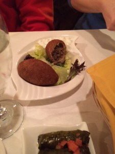 And that's not a corn dog. This ethnic food is hard. 