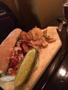 Yes, I believe he did pick all of that cheese off