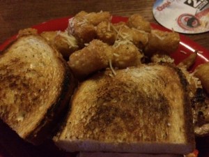 At least the tater tots weren't going to kill me