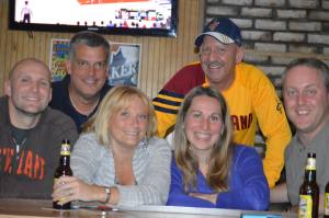 New friends, minus the shots