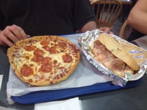 That's a whole lot of cheese there, Ted