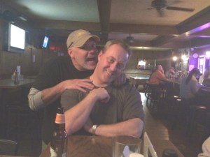 Ted and Jerrid. And shots. Obviously.