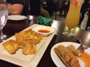 Oh wait, there's the other egg roll. In front of Shane. Weird.