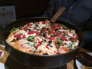 Hi, Pizza Hut? We found one of your pizzas here. 