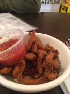 Despite what it says in the background, this is not meatloaf