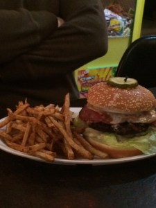 Why is the pickle on the top? I'm confused.