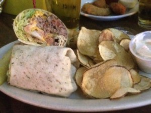 This is like the healthy version of that other burger. Which isn't saying a whole lot. 