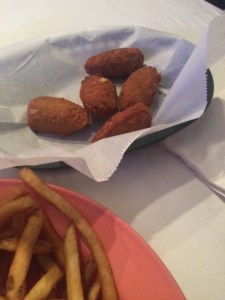 Fried cheese trumps wings