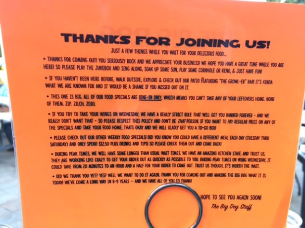 The Big Dog REVISIT, 6/29/16