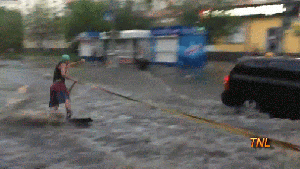 OK, so maybe we weren't exactly doing this, but it looks fun, right?