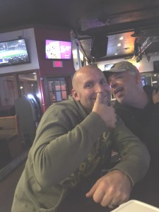 Shane (is he picking his nose?)