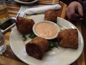 Shane's obscene appetizer. Because he's 12.