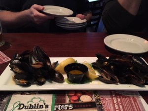 Meal of mussels