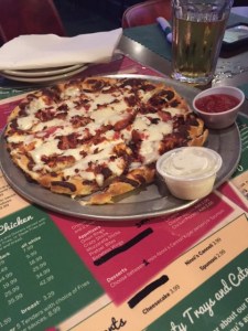 This appetizer didn't look like this by the time Shane and I arrived